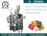 Automatic Tie Guanyin Tea Bag Packing Machine with Outer Envelop